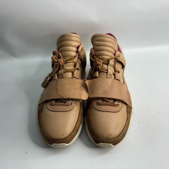 FBCC Valedictorian VV1 Patchwork Tan‎ Pink size 11 AS/IS READ - Picture 2 of 10